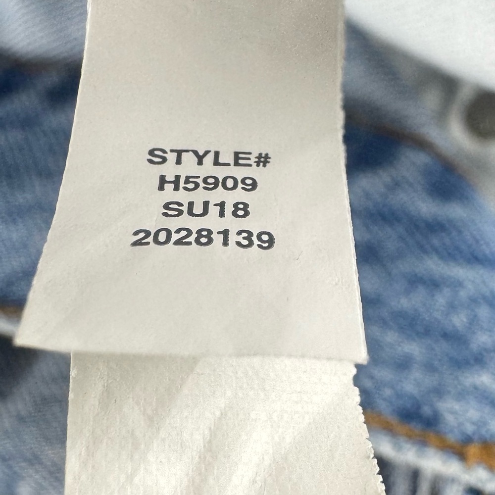 Madewell “The Perfect Summer” Light Wash Cotton Jean - Picture 7 of 9